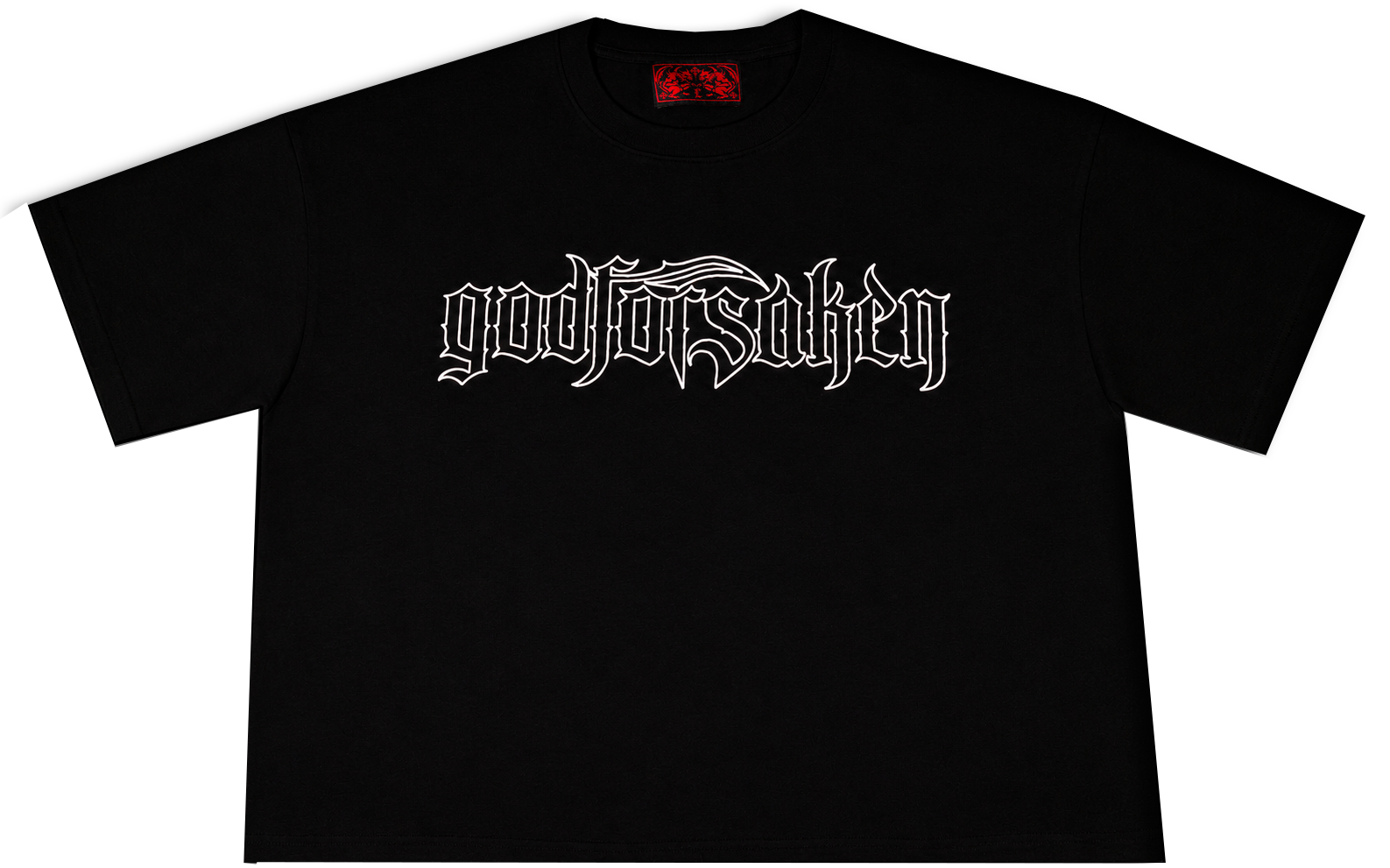 GOTHIC LOGO TEE BLACK